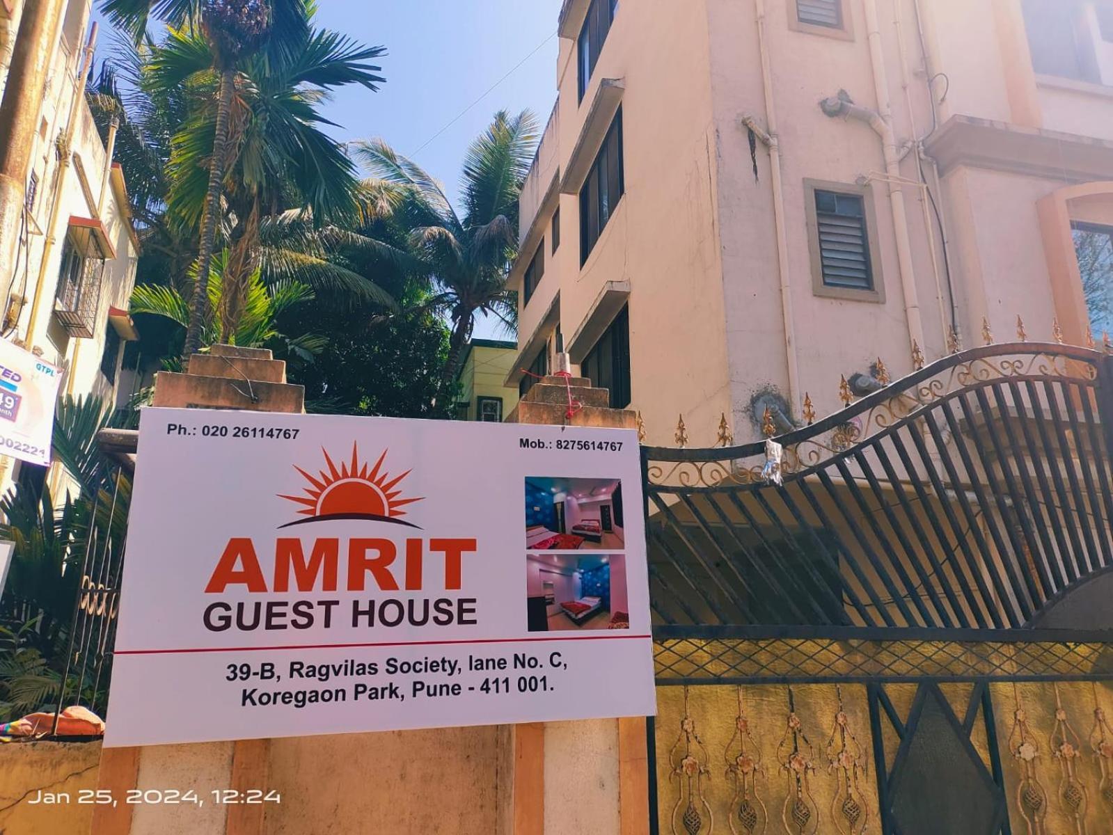 Amrit Guest House Púna Exteriér fotografie